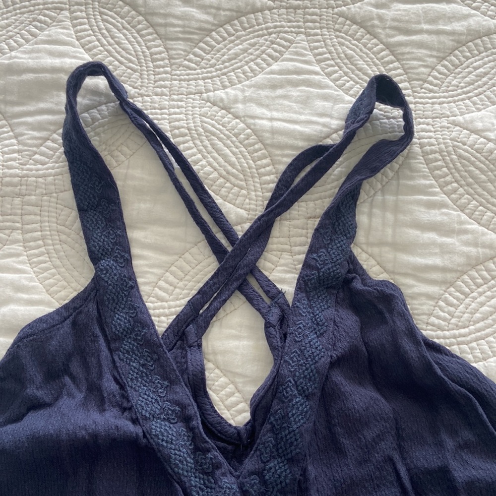 Navy Roxy coverup - Picture 2 of 4